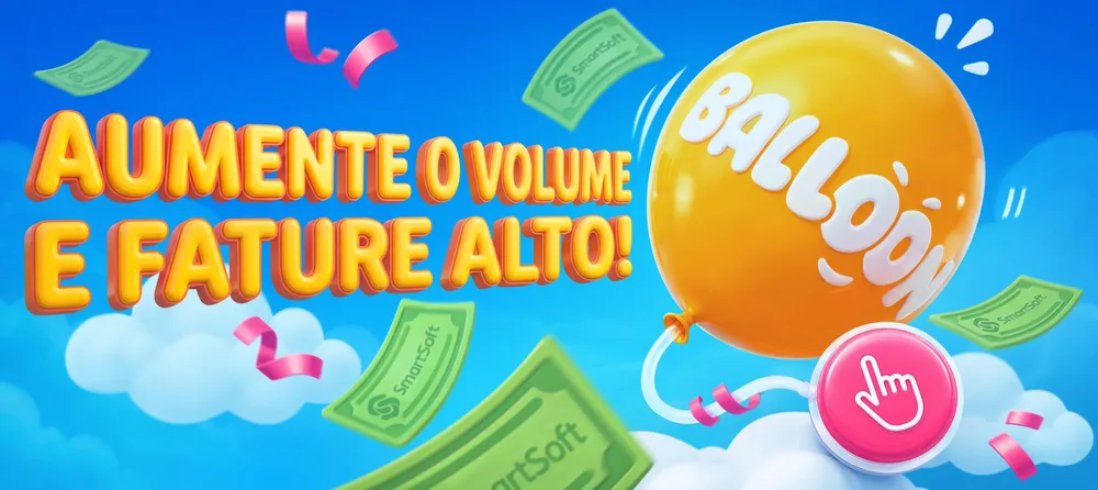 Banner do jogo Balloon, da SmartSoft, no catálogo da TopX